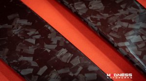 Alfa Romeo Stelvio Exterior Door Pillars - Carbon Fiber - Forged Carbon - 4pc Set